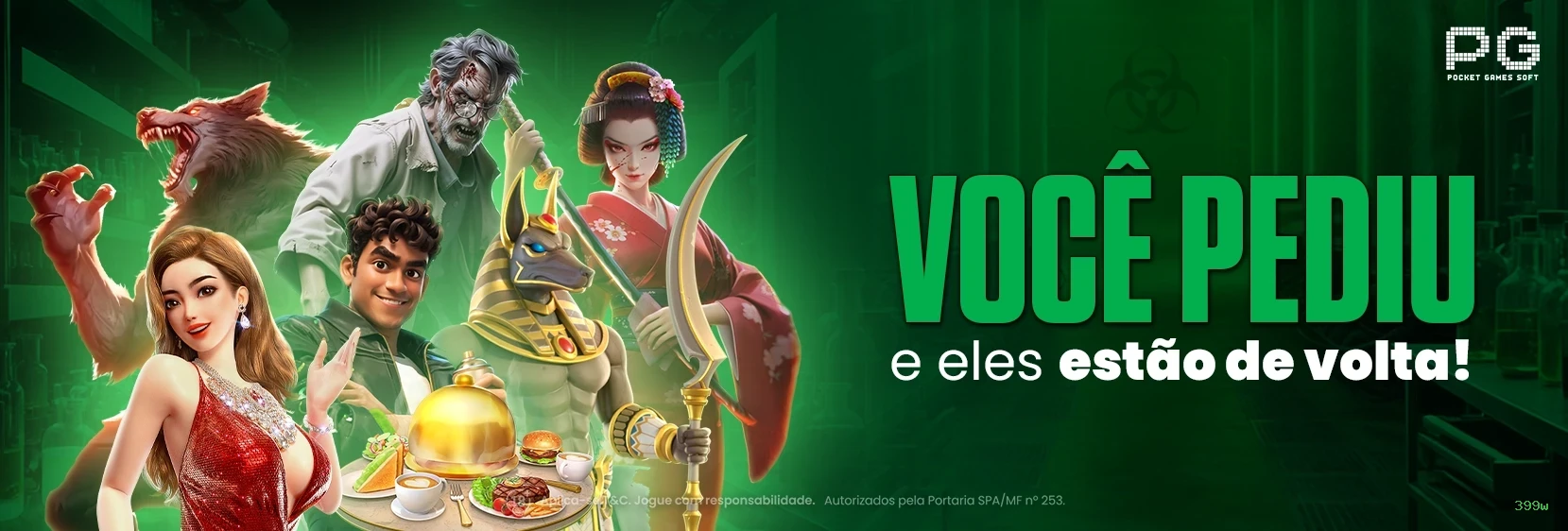 Ganhe prêmios incríveis na 399w